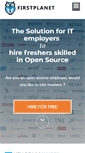 Mobile Screenshot of firstplanet.in